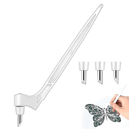 🔥LAST DAY 50% OFF - ✍️Craft Cutting Tools with 3 Interchangeable Blades (15°/30°/45°)