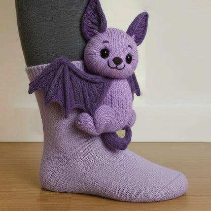 LAST DAY SALE 49% OFF -Early Christmas Promotion🎄Textured Animal Design Socks for Cosy Comfort