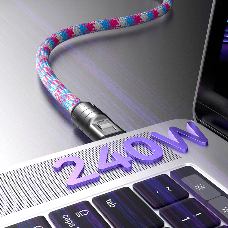 🔥Last Day  49% OFF🔥C to C 240W Charging Cable with Wearable Bracelet Design