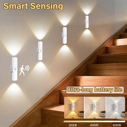 Last Day 49% OFF🔥Rechargeable Smart LED Motion Sensor Ambient Light