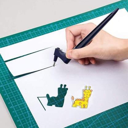 🔥LAST DAY 50% OFF - ✍️Craft Cutting Tools with 3 Interchangeable Blades (15°/30°/45°)