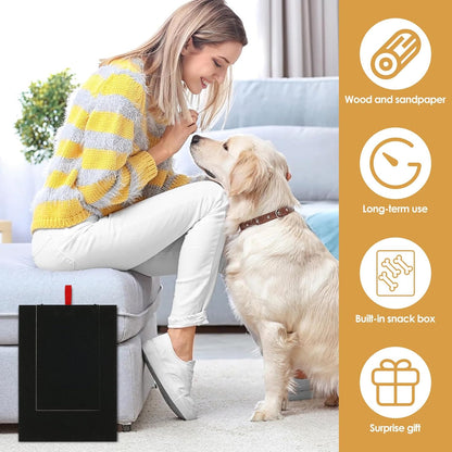 🔥Last Day 49% OFF🐕✨Treats And A Scratching Board: Happy Paws All In One