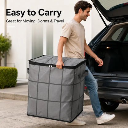 Discount: 1 Week Remaining - XXL Foldable Storage Bag with Reinforced Handles