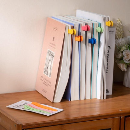 📖3Pcs Automatic Bookmark,Silicone Smart Book Marks-🎁Gifts for Book Lovers
