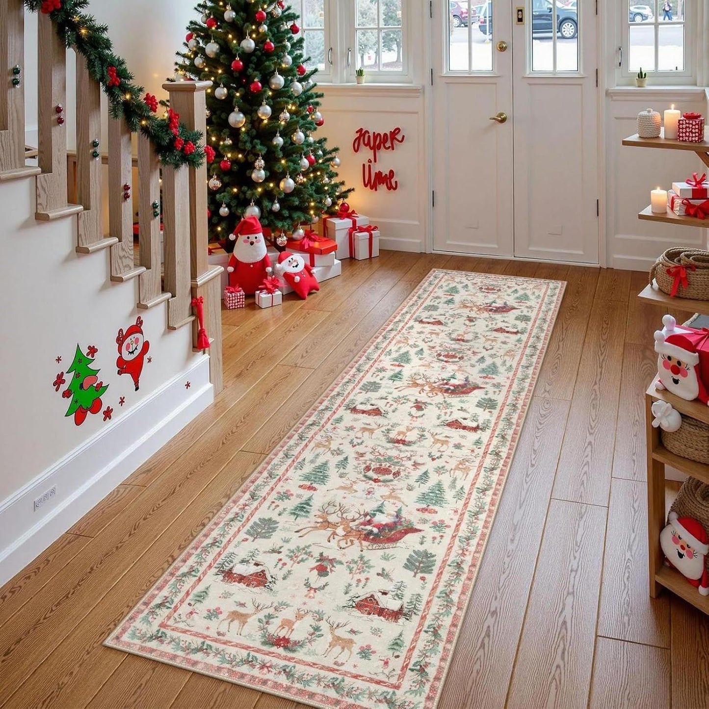 🔥Christmas Last Day Hot Sale-49% OFF🎅Christmas Runner Rug