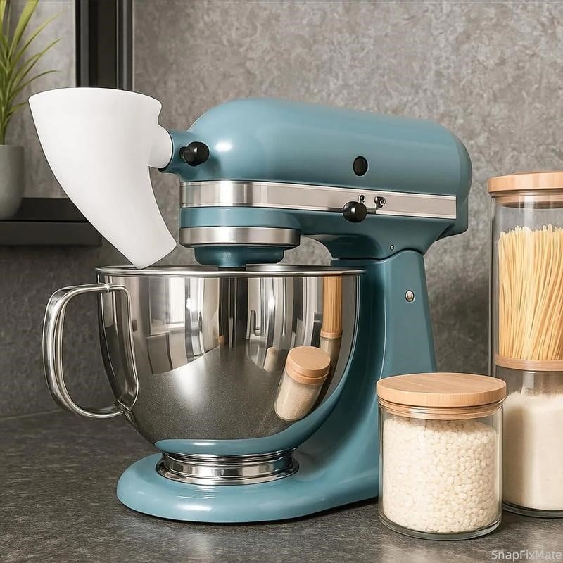 🔥LAST DAY 49% OFF - ✨Flour Funnel for Kitchen Aid Stand Mixer