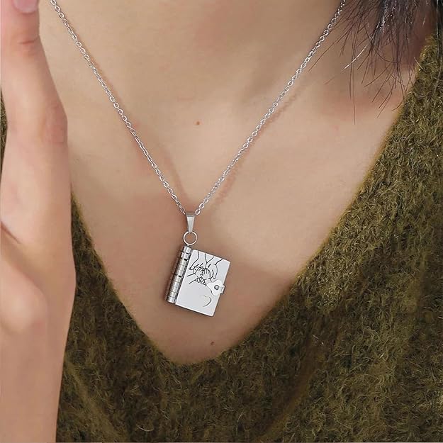 Last Day 49% OFF🔥My Little Star Book Necklace for Daughter & Son, Birthday Day Gift Graduation Jewelry of Love
