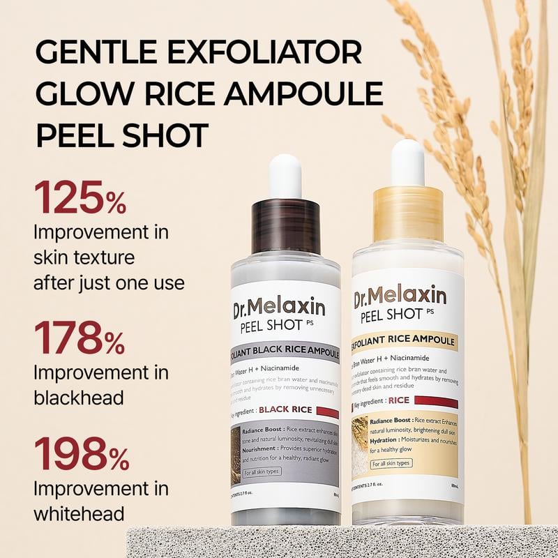 Hot Sale 49% OFF🔥Peel Shot Glow Rice Ampoule Duo