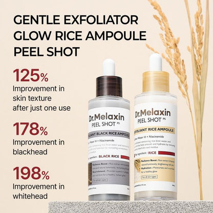 Hot Sale 49% OFF🔥Peel Shot Glow Rice Ampoule Duo