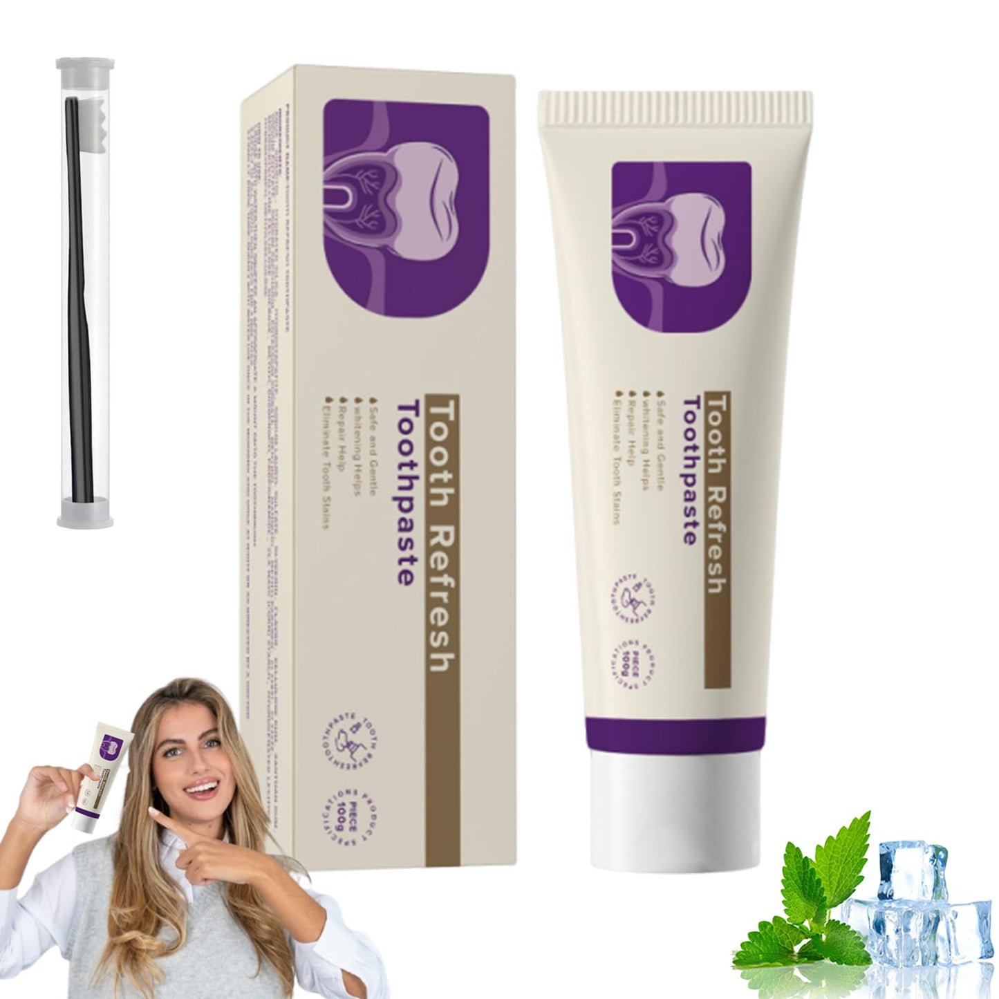 LAST DAY SALE 49% OFF🔥Nature Oral Care Toothpaste, Fresh Breath, Prevent Tooth Loss, Natural Ingredients, Gentle Care