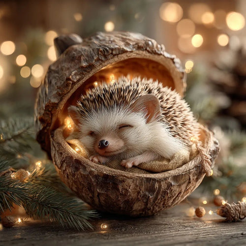 🎁❤️ Forest Animal Acorn Ornaments – Cozy Forest Christmas Ornaments