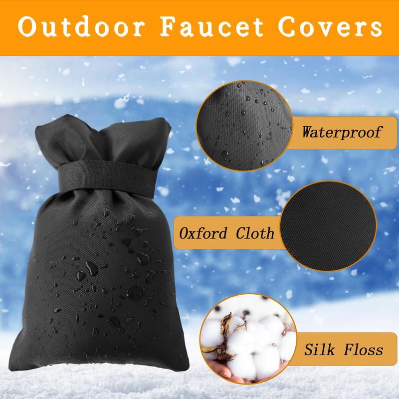 Outdoor Faucet Covers for Winter Freeze Protection