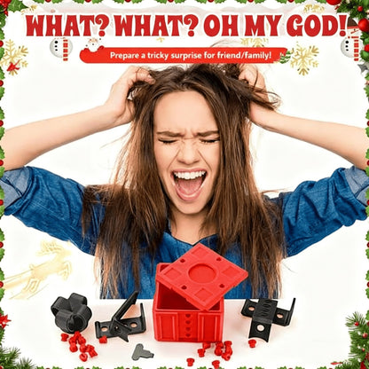 🎁The Prank Box – Hilarious Screw Challenge with Middle Finger Surprise 🤪🖕Perfect Gag Gift for All Occasions!