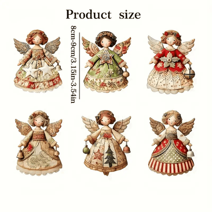 💐Vintage Angel Christmas Ornaments Set