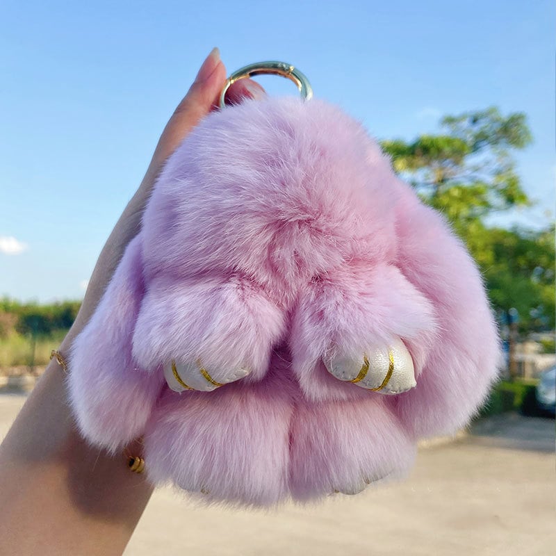 🎁Last Day Sale 49% OFF🐰 Handmade Soft Bunny PomPom Charms