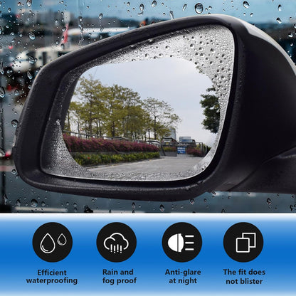 🔥Last Day 49% OFF-4Pcs Car Rearview Mirror Film