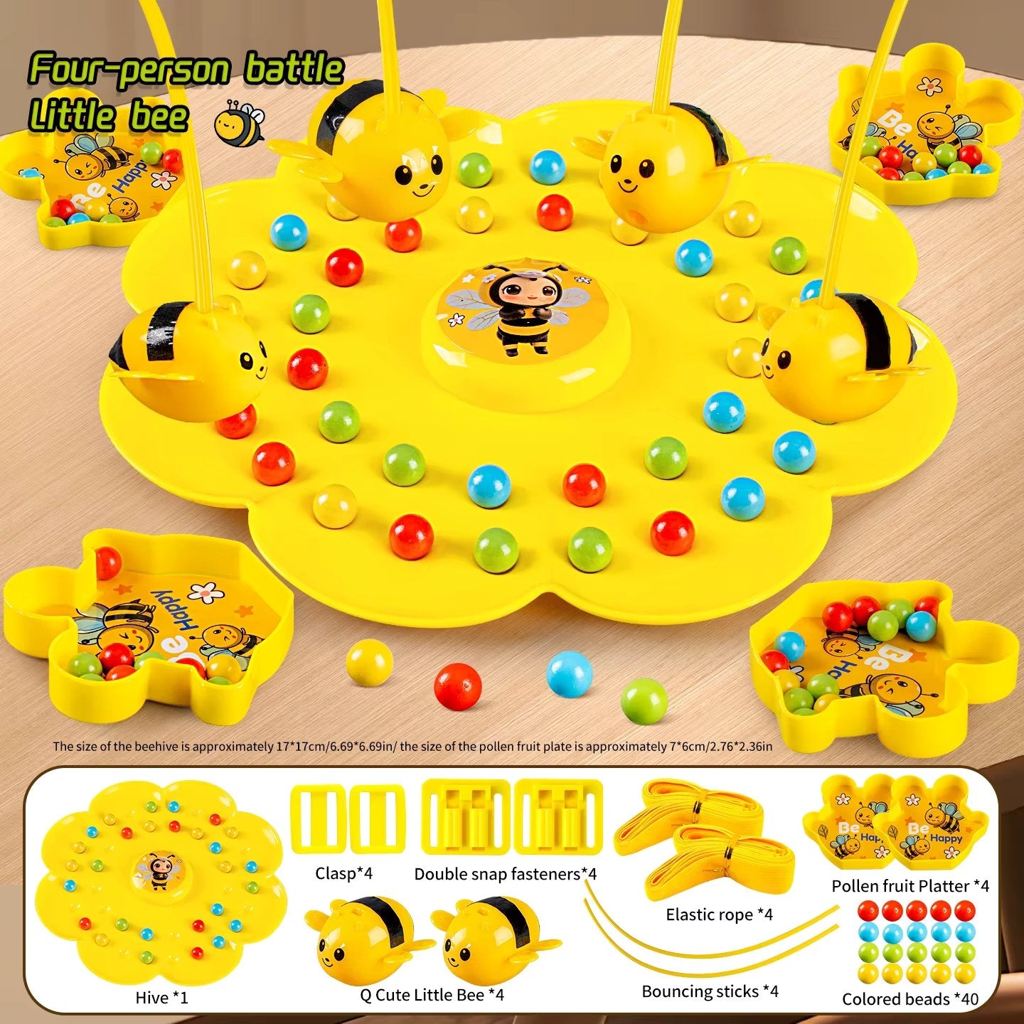 Magnetic Bee String Game – Fun Family Outdoor Toy 2025 Edition