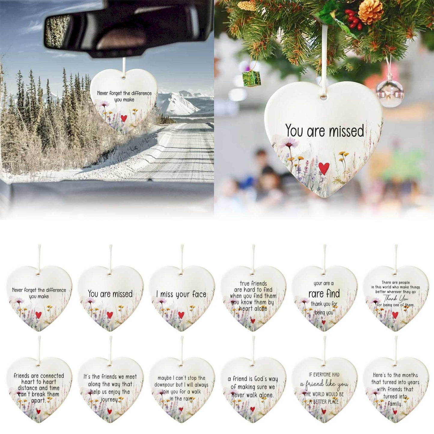 🎅LAST DAY  SALE 49% OFF💖Friendship Ornaments For True Friends🎁