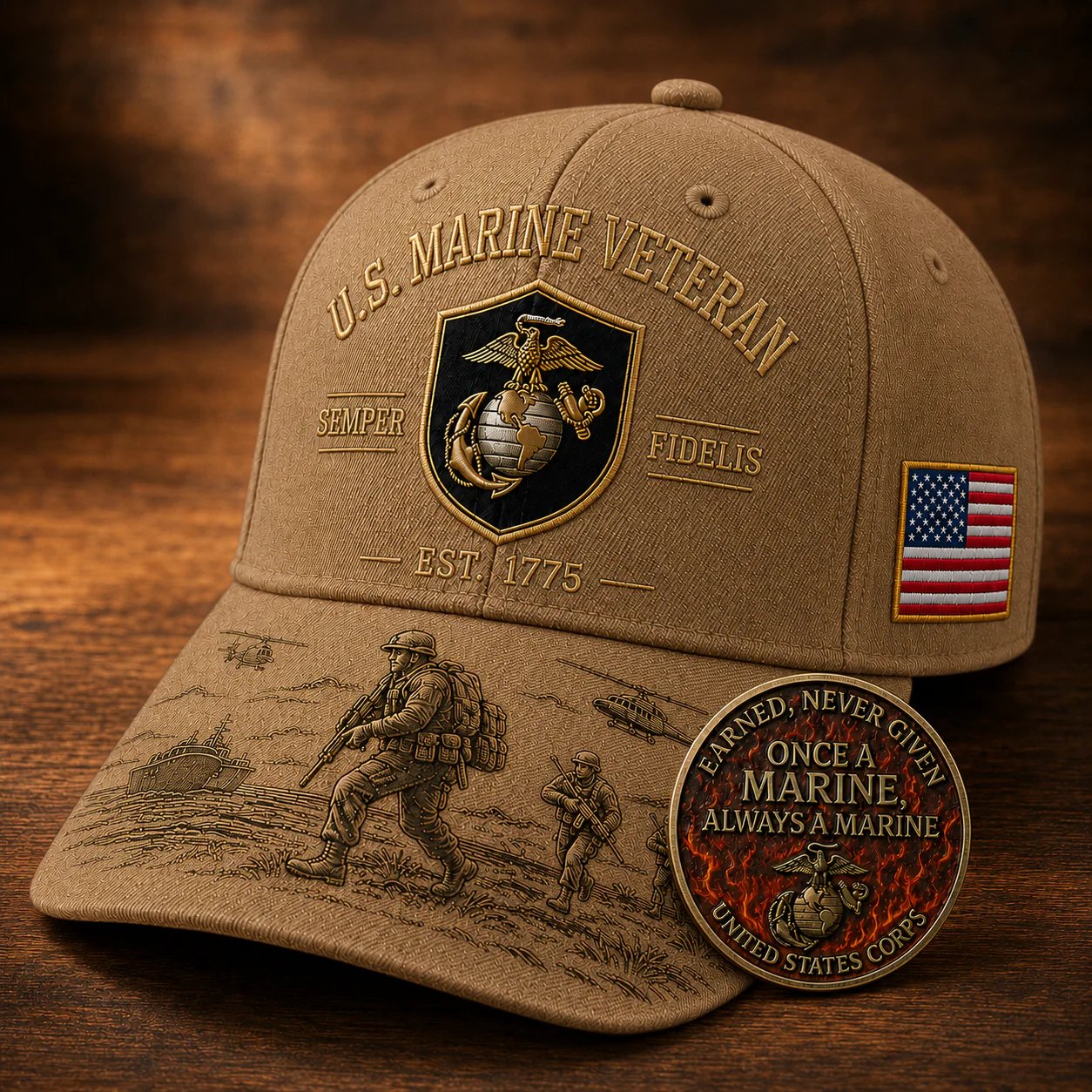 🎁 Free Honor Coin With Every Cap Purchase