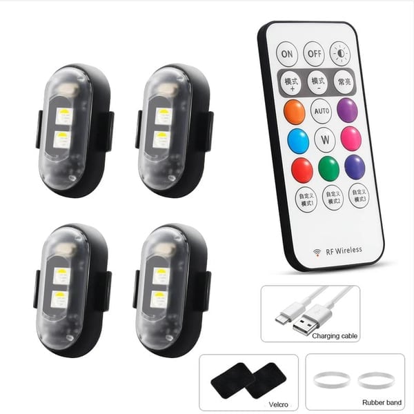 🔥LAST DAY SALE 49% OFF✨RGB Led Aircraft Strobe lights