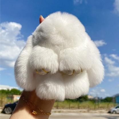 🎁Last Day Sale 49% OFF🐰 Handmade Soft Bunny PomPom Charms