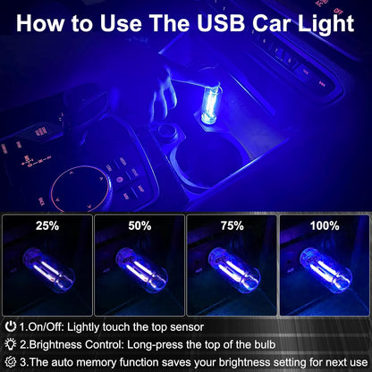🔥Last Day 49% OFF-Car USB Night Light Bulb