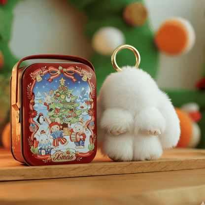 🎁Last Day Sale 49% OFF🐰 Handmade Soft Bunny PomPom Charms