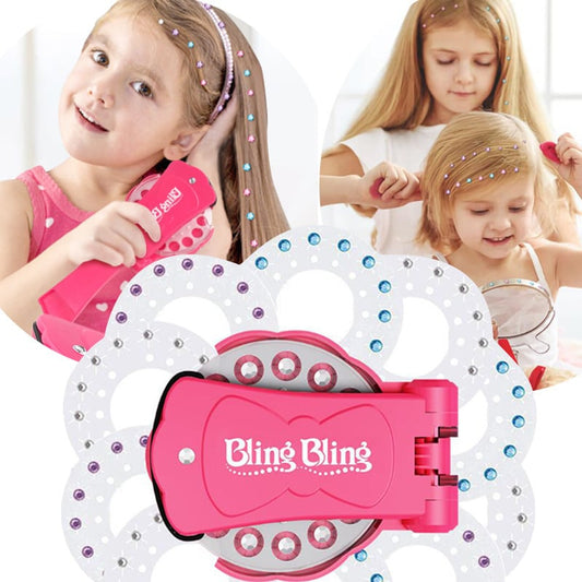 🔥Last Day 49% OFF - 💎Glitter Diamond Styling Tools Hair Gemstone Styling Set