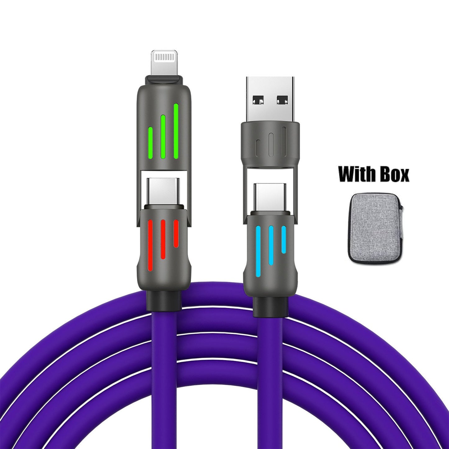 🎁Last Day Sale 49% OFF⚡4-in-1 USB Charging Cable fast charging MAX