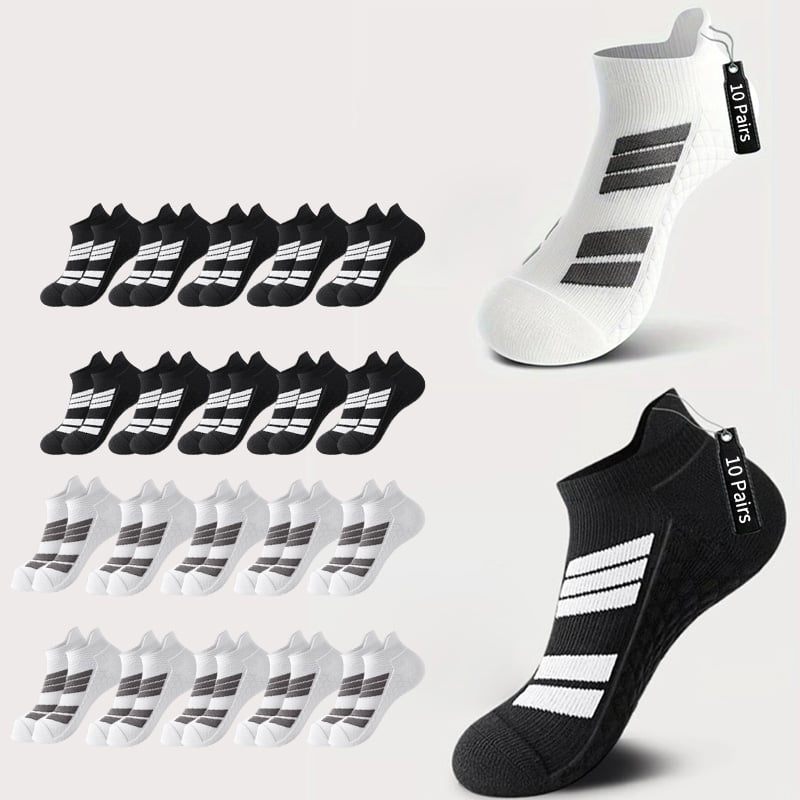 🔥Free Shipping-🧦Unisex Low-Cut No-Show Sports Socks,10 pairs