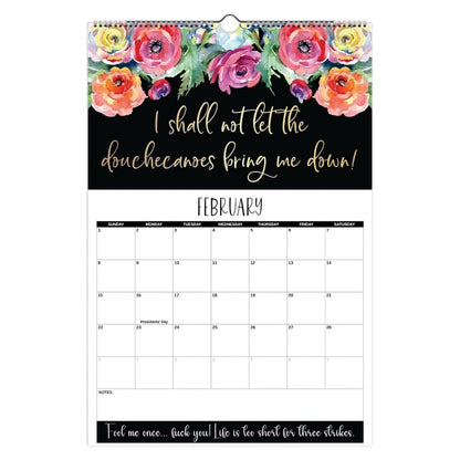 🔥Last Day 49% OFF-Here We F*cking Go Again: 2026 Swear Calendar for Tired-Ass Women