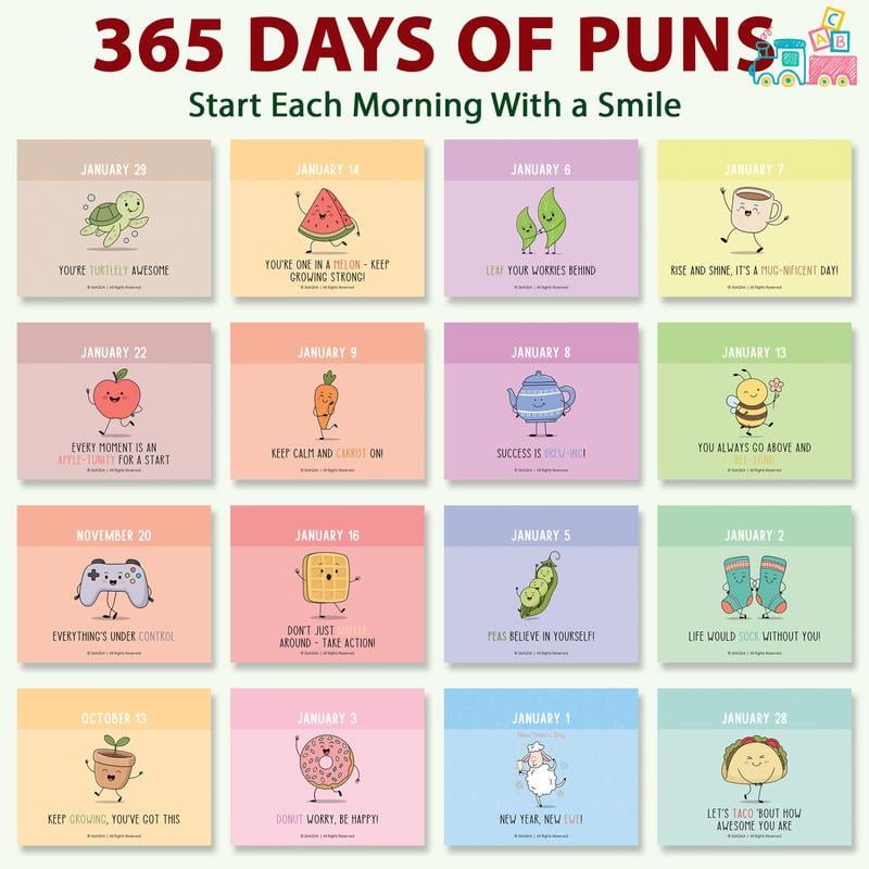 🔥Last Day 49% OFF✨2026 Punny Motivational Desk Calendar📅