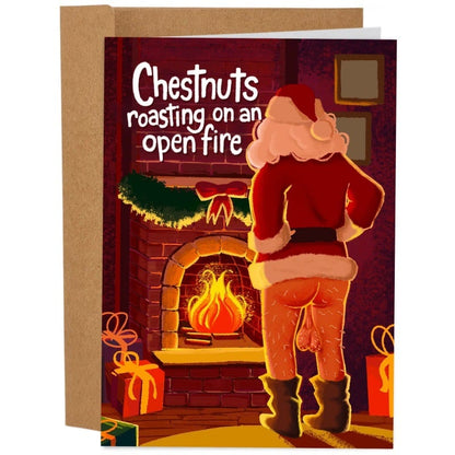 🎄Christmas Hot Sale 48% OFF🎅Greetings Funny Inappropriate Christmas Card 9-Piece Set
