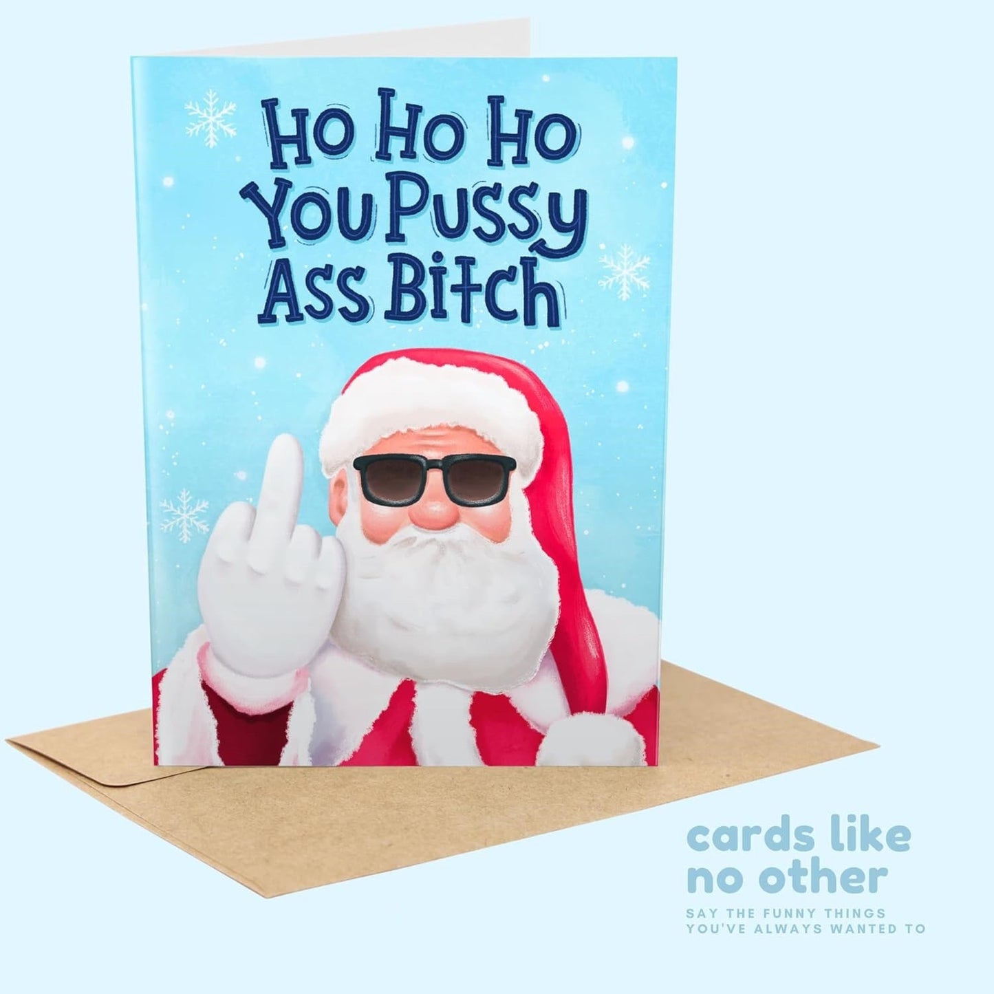 🎄Christmas Hot Sale 48% OFF🎅Greetings Funny Inappropriate Christmas Card 9-Piece Set