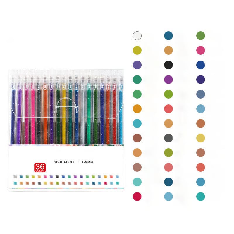 🔥Last Day Promotion 49% OFF🎨🎁 Glitter Gel Pen Set