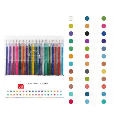 🔥Last Day Promotion 49% OFF🎨🎁 Glitter Gel Pen Set