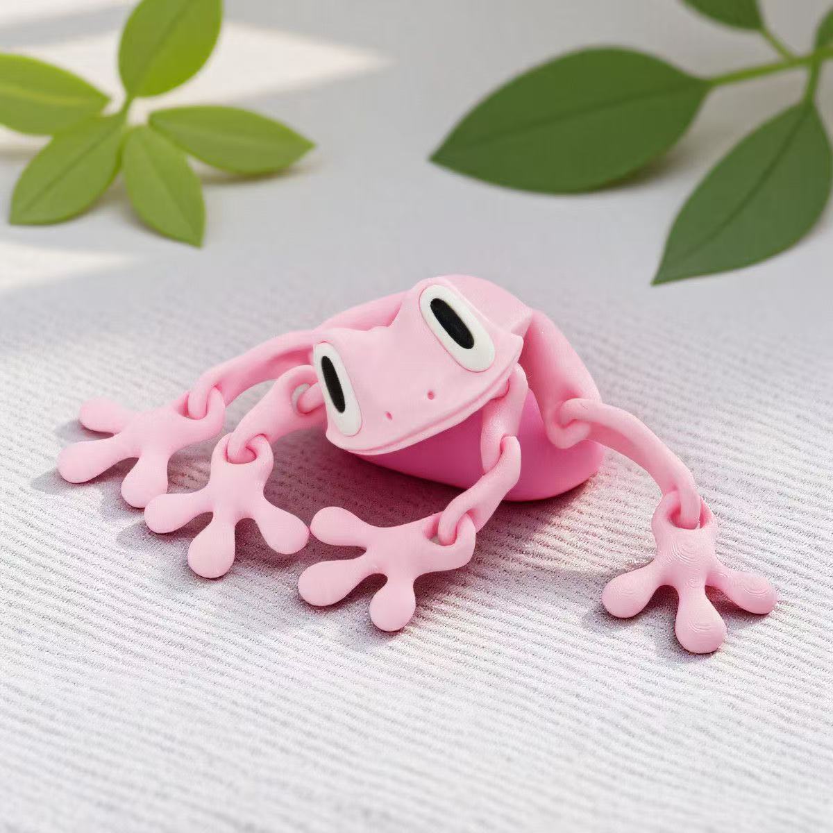 🔥 LAST DAY 49% OFF🐸3D Printed Magnetic Glow-in-the-dark Frog Toy