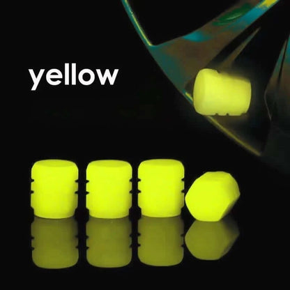 🔥Last Day 49% OFF💥💥Fluorescent Tire Valve Caps - Make Night Cycling More Cool😎