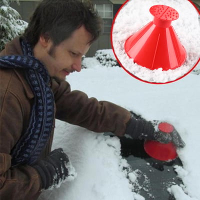 🔥Last Day 50% OFF🔥Car Magical Ice Scraper - Extra Wide, Efficient | Stress-Free Winter Scraping
