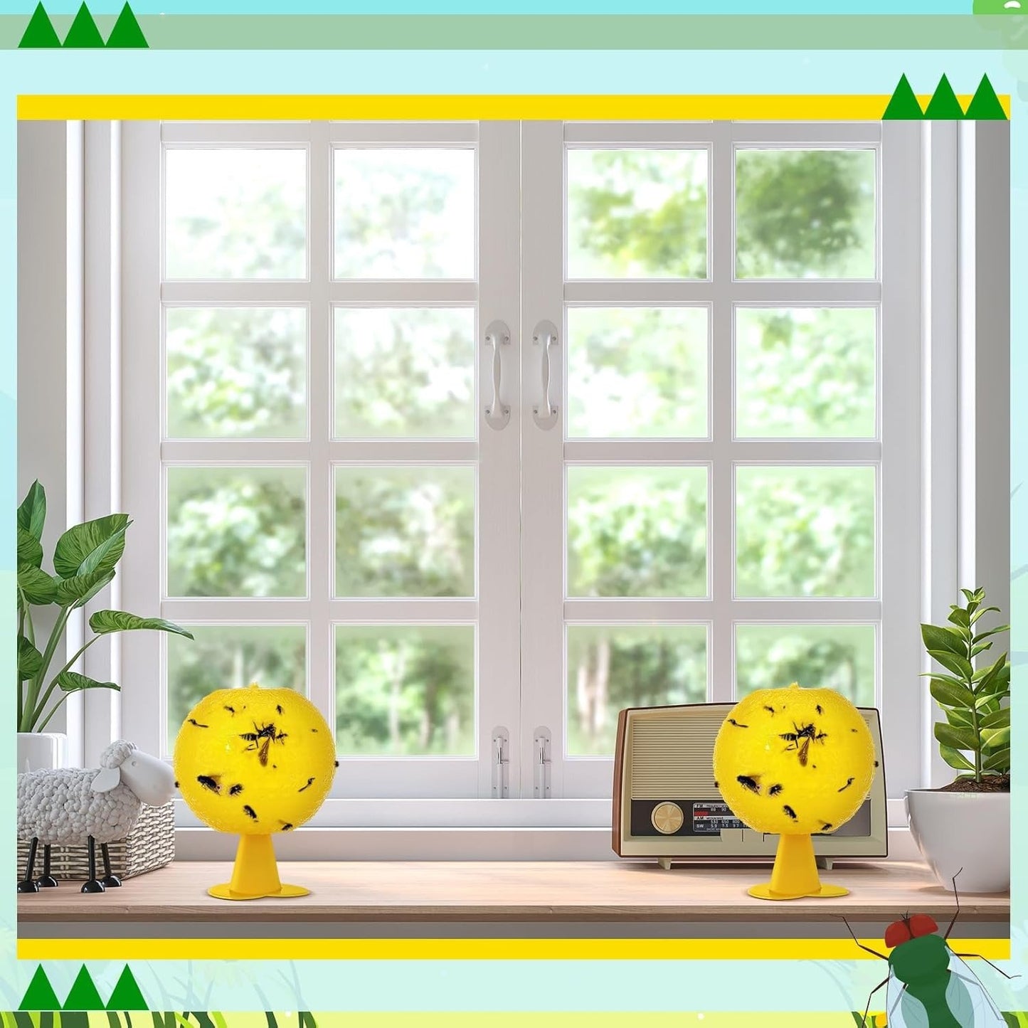 🦟Sticky balls fly catchers | Create a pest-free comfort zone✨