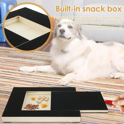 🔥Last Day 49% OFF🐕✨Treats And A Scratching Board: Happy Paws All In One