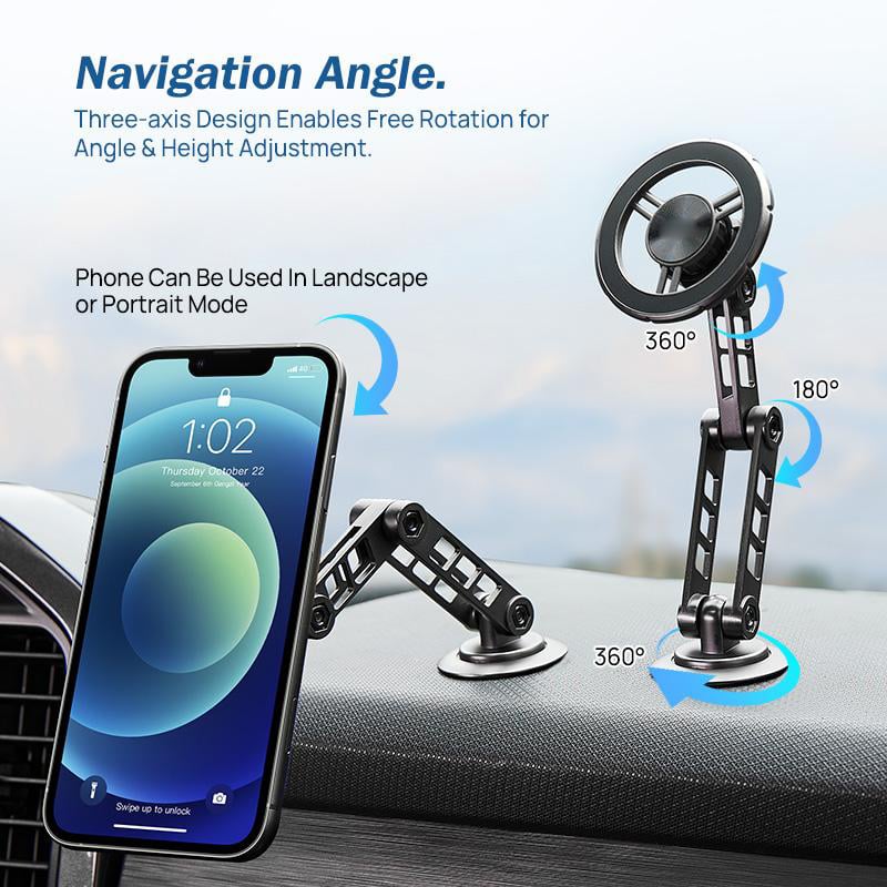 🔥LAST DAY 49% OFF-MagSafe Magnetic Car Phone Holder – Precision, Power & Stability for Every Drive