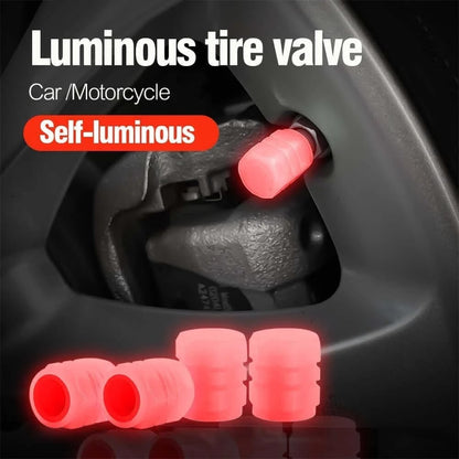 🔥Last Day 49% OFF💥💥Fluorescent Tire Valve Caps - Make Night Cycling More Cool😎