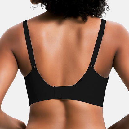 🎁🔥Womens Comfortable Wireless Bras Push Up Bralettes Seamless Tshirts Bras Deep V Everyday Bras