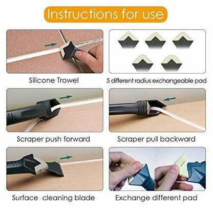 🔥Last Day Sale - 49%OFF🛠️Silicone Caulking Finishing & Removal Tool Set