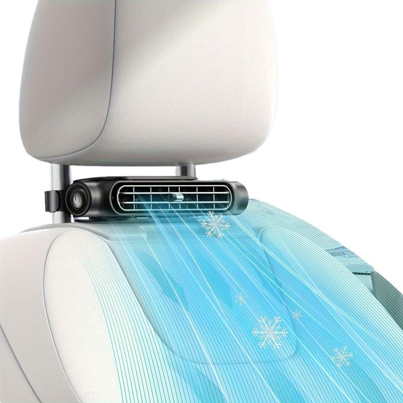 🔥Last Day Sale - 49% OFF🔥🚗 Dual Turbo Car Seat Fan | 3-Speed Cooling for Back & Seat