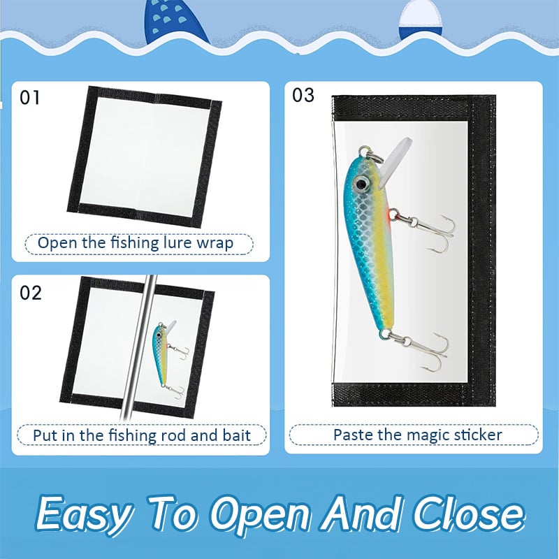 🔥Last Day 49%OFF🎣Clear Fishing Lure Wraps