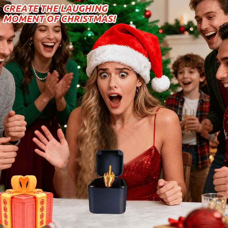 🎁The Prank Box – Hilarious Screw Challenge with Middle Finger Surprise 🤪🖕Perfect Gag Gift for All Occasions!