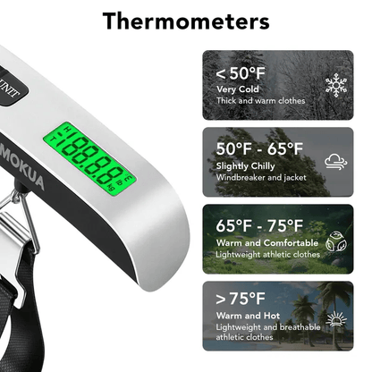🎁Last Day -Portable Digital Luggage Scale Accurate Weighing