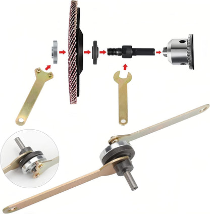 🔥 Last Day 49% OFF👍Electric Drill Angle Grinder Connecting Rod Set